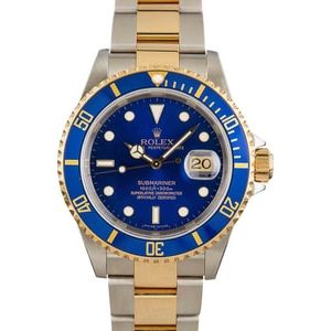 Rolex Submariner 16613T Blue Dial