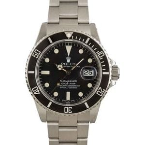 Men's Rolex Submariner 16800 Stainless Steel