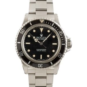 Vintage 1989 Rolex Submariner Ref 5513