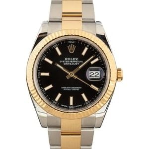 Rolex Datejust 41 Ref 126333 Black Dial