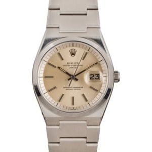 Vintage Rolex Date 1530 Stainless Steel