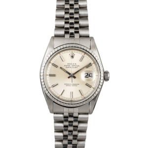 Rolex DateJust Stainless 1603 Silver