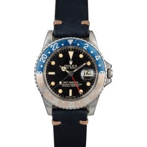 Vintage 1966 Rolex GMT-Master 1675 Faded Pepsi Bezel