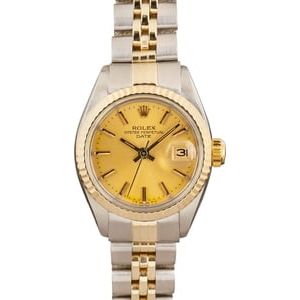 Rolex Date 6917 Champagne Dial