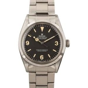 Vintage Rolex Explorer 1019 Stainless Steel