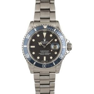 Vintage 1982 Rolex Submariner 16800