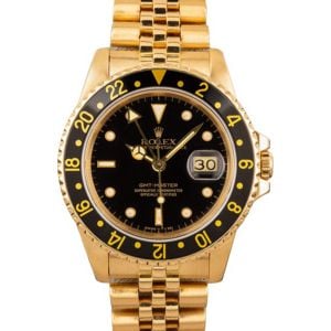 Rolex GMT-Master 16758 Yellow Gold