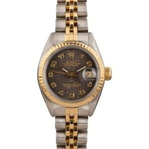 Rolex Datejust 6917 Two Tone Black Dial