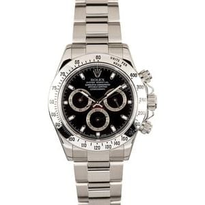 Rolex Daytona Stainless Steel Black 116520