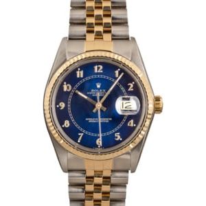 Rolex Datejust 16013 Blue Arabic