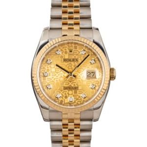 Rolex 36MM Datejust 116233 Jubilee