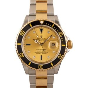 Rolex Serti Dial Submariner 16613