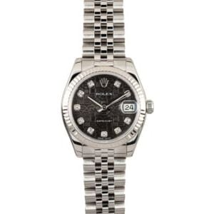 Rolex Datejust Midsize Jubilee Diamond Dial 178274