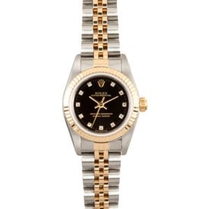 Ladies Oyster Perpetual Diamond Dial