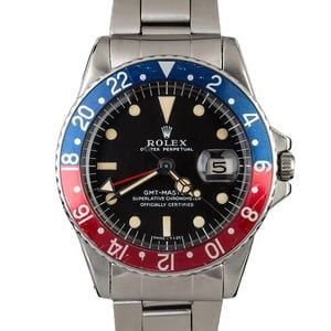 Vintage 1961 Rolex GMT-Master 1675 Test