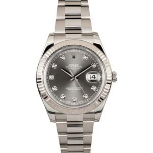 Mens Rolex Diamond Datejust 116334