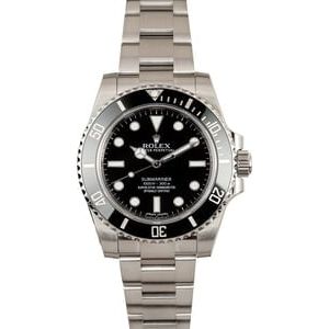 Submariner Rolex Ceramic No Date 114060