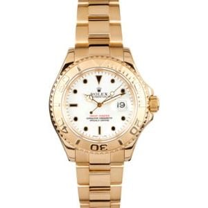 18K Yellow Gold Rolex Yacht-Master 16628