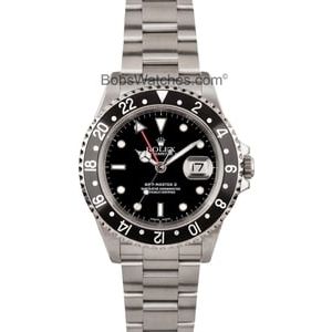 Men's Pre-Owned Rolex GMT-Master II Model 16710T