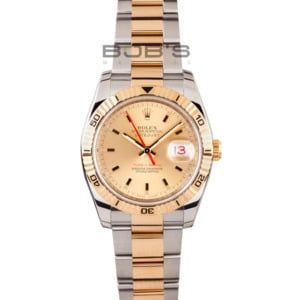 Pre Owned Men's Rolex DateJust Thunderbird Watch 116263 at Bob's Watches