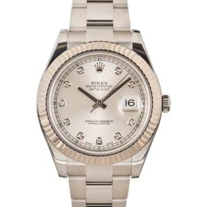 Rolex Datejust II 116334 Silver Dial