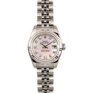 Rolex Datejust MOP Diamond Dial 179174