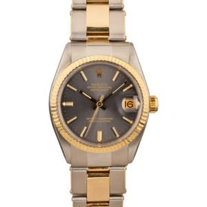 Ladies Rolex Datejust 6827 Steel & Gold