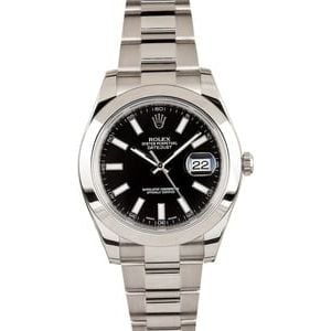 Rolex Datejust 116300 Black 41MM