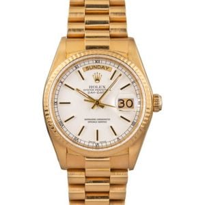 Rolex President Day-Date 18038 Yellow Gold