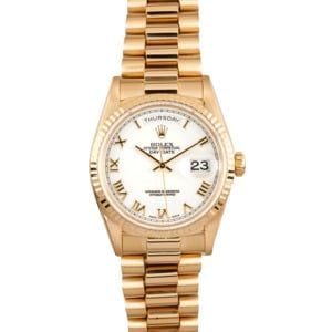 Rolex 18K YG Mens Day Date 18238