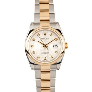 Rolex Datejust Watch 116203 Jubilee Diamond