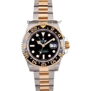 Rolex GMT Master Stainless Steel and Gold Mens 116713