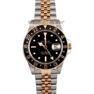 Rolex GMT-Master Model 16753 Black Dial