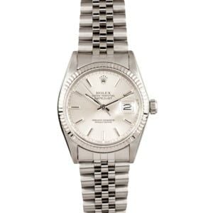 Men's Rolex Datejust Classic Stainless Steel Watch