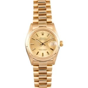 Yellow Gold Mid-Size Datjust