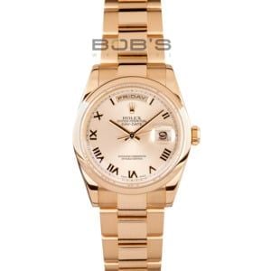 Men's Rolex Gold Day-Date 118208