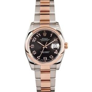 Rose Gold Rolex Datejust 116201