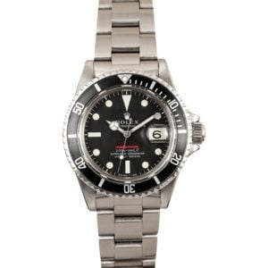 Vintage Rolex Red Letter Submariner 1680