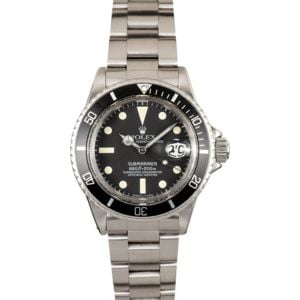 Vintage Rolex Men's Submariner Stainless Steel 1680