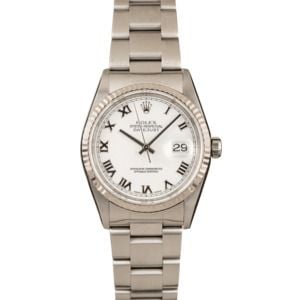 Pre-Owned Rolex Datejust 16234 Roman Dial 36MM