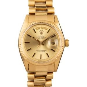 Rolex 1803 18K YG