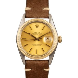 Rolex Datejust 16013 Leather Band