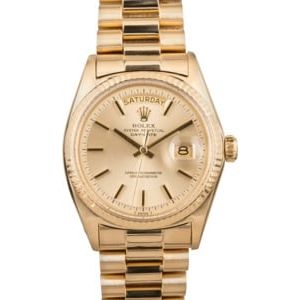 Vintage Rolex President 1803 Champagne Dial