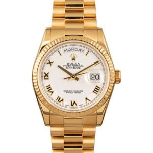 Men's Used Rolex President Gold Day-Date 118238