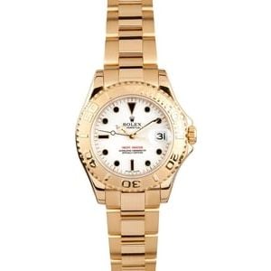 Mid-Size Rolex Yacht-Master 18K 168628