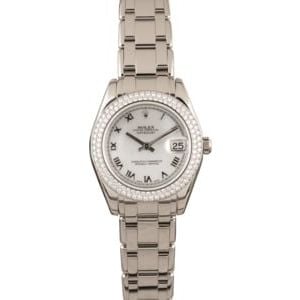 Rolex Pearlmaster 34 Ref 81339 Diamonds