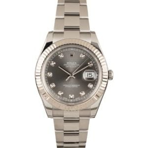 Rolex Datejust II Ref. 116334 Diamonds