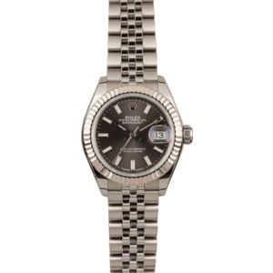 Pre-Owned Rolex Datejust 279174 Rhodium Dial T