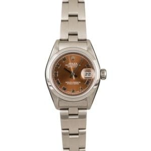 Rolex Lady-Datejust 79160 Brown Roman Dial