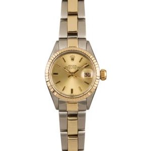 Lady Rolex Date Steel 6917 Oyster Bracelet